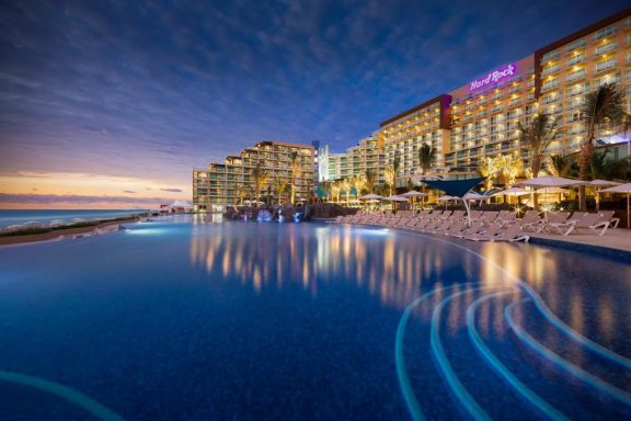 Alberca Hotel Hard Rock Cancún Todo Incluido